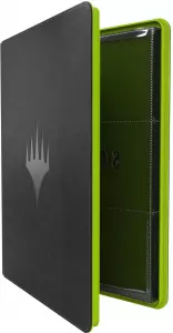 Ilustracja produktu Gamegenic: Magic the Gathering - Secrets of Strixhaven - Zip-Up Album 18-Pocket - Black/Green